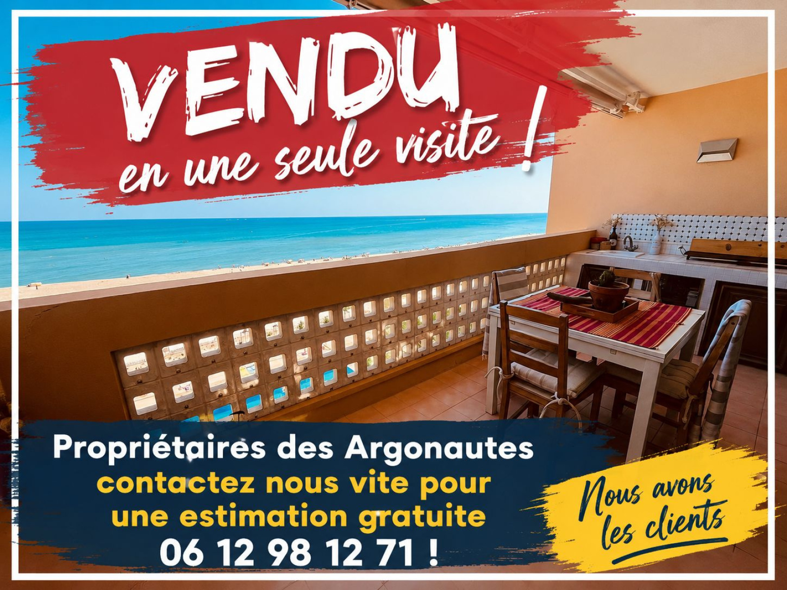 Appartement 2 pièces 57 m² · à Le Barcares · 57 m² · 210 000 €